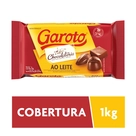 Chocolate para Cobertura Garoto ao Leite 1kg