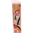 Espeto de Bambu para Churrasco 30cm Arco Iris 50 Unidades