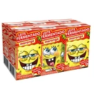 Leite Fermentado Morango Bob Esponja Elegê 80g 6 Unidades