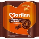 Biscoito Amanteigado Chocolate Marilan Pacote 280g