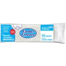 Saco Plástico Freezer 23x38cm 3L Embafreezer Embalixo 100 Unidades
