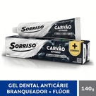 Gel Dental Carvão Ativado Sorriso 140g