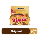 Chocolate Twix Original Unidades de 15g