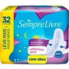 Absorvente com Abas Adapt Plus Sempre Livre 32 Unidades