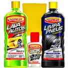 Kit Lavar Car Luxcar 4 em 1