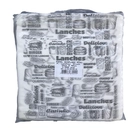 Papel Acoplado para Lanches Black Donnoplast 500 Unidades