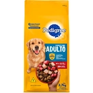 Ração para Cães Adultos 12 Meses a 7 Anos Carne, Frango e Cereais Pedigree 2,7kg