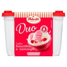 Sorvete Baunilha e Morango Duo Nobrelli 1,3L
