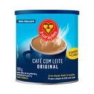 Café com Leite Solúvel 3 Corações Lata 300g