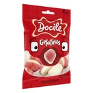 Bala de Gelatina Morango Beijo Gelatines Docile 70g