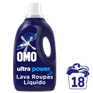 Lava-Roupas Líquido Ultra Power Omo 1,8L