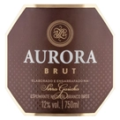 Espumante Brasileiro Branco Brut Serra Gaúcha Aurora 750ml