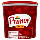 Margarina com Sal 60% de Gordura Primor 3kg