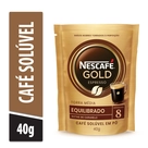 Café Solúvel Nescafé Gold Intensidade 8 Sachet 40g