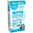 Kit Shampoo + Condicionador Hidra Super Liso Salon Line 300ml