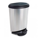 Lixeira com Pedal Label Inox Arqplast 20L