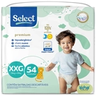 Fralda Infantil Premium Hiper XXG Select 54 Unidades