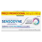 Creme Dental Proteção Completa+ Sensodyne 180g Pague 1 Leve 2