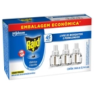 Repelente Líquido Elétrico 45 Noites Raid 32,9ml 3 Unidades