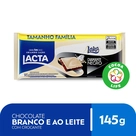 Chocolate Lacta ao leite Diamante Negro Laka 145g