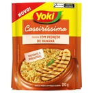 Farofa de Mandioca com Pedaços de Banana Crocante Yoki Caseiríssima Pacote 200g