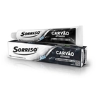 Creme Dental Clareador Sorriso com Carvão Ativado - 90g