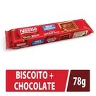 Biscoito com Chocolate Chocobiscuit NESTLÉ Ao Leite 78g