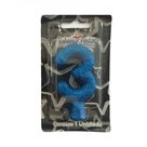 Vela de Plástico Gliter Azul N°3 Valves