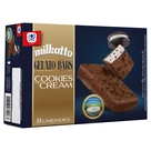Sorvete Cookies and Cream Gelato Bars Milkatto Perfetto 50g 8 Unidades