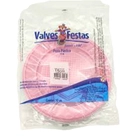 Prato Descartável Rosa Valves 15cm 10 Unidades