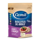 Biscoito de Arroz Integral com Chia e Linhaça Camil 150g