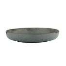 Prato Fundo Porcelana Azul Perola Inga 20cm