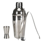 Kit Coqueteleira Inox Shreepal 4 Peças