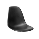 Assento Eames Preto e Onix Burdays 45x52x42,5cm