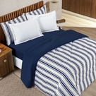 Edredom Queen Malha Stripe Burdays 2,20x2,40