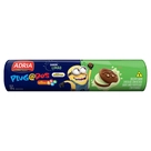 Biscoito Chocolate Recheio Limão Minions Plugados Adria 120g
