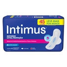 Absorvente Intimus Noturno Suave 45 Unidades