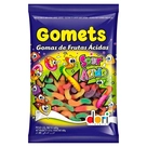 Bala de Goma Minhocas Frutas Ácidas Dori 600g