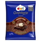 Confeito Granulado Tijolinho Tradicional Zero Lactose Confeitarte Dori 400g
