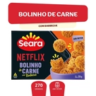 Bolinho de carne suína com barbecue Seara Netflix 270g