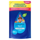Shampoo e Condicionador 2 em 1 Johnson's Kids 180ml
