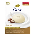 Sabonete em Barra Karité Dove 90g 8 Unidades
