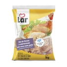 Filé de Coxas e Sobrecoxas de Frango Congelado Lar 1kg