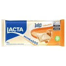 Chocolate Lacta Branco Recheio Caramelo Recheados Laka 104g