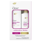 Shampoo 350ml + Condicionador 175ml Cachos Ativos + Biotina Dove