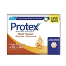 Sabonete em barra Protex Nutri Protect Vitamina E 4un 85g