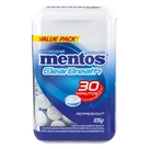 Pastilha Peppermint Zero Açúcar Clear Breath Mentos 105g