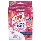 Desodorizador Sanitário Harpic Click Gel Flores de Verão 3 unidades