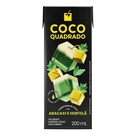 Água de Coco Abacaxi e Hortelã Coco Quadrado 200ml