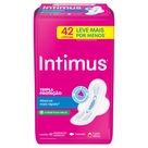 Absorvente com Abas Seca Tripla Proteção Intimus 42 Unidades